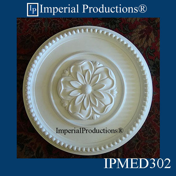 IPMED302-POL Federal Medallion 12-3/4" ArchPolymer, Add to Cart for Shipping or Free Depot Pickup