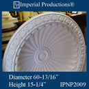 IPNP2009-POL Dome Diameter 60-13/16" ArchPolymer