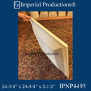 IPNP4493-POL-PK10 Classic Ceiling Panel 24-3/4 x 24-3/4 x 2-1/2 inches Pack of 10