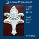IPNP4798-POL Applique ArchPolymer Each