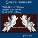 IPNP4875-POL Cherubs, ArchPolymer Pack of 2