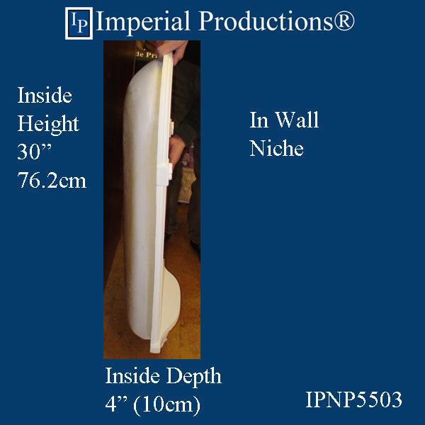 IPNP5503-POL Niche, Height 37", Width 17"