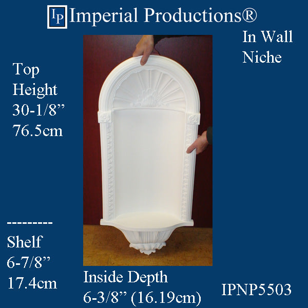 IPNP5503-POL Niche, Height 37", Width 17"