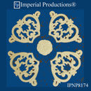 IPNP8174-POL Modern Medallion 24" (60.96cm) ArchPolymer