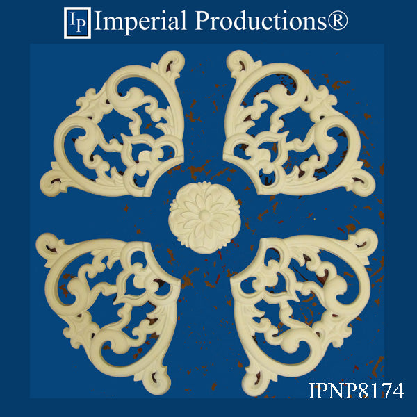 IPNP8174-POL Modern Medallion 24" (60.96cm) ArchPolymer