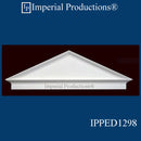IPPED1298 Triangle Pediment 87-1/4" wide x 25-5/8" high ArchPolymer - Custom Order