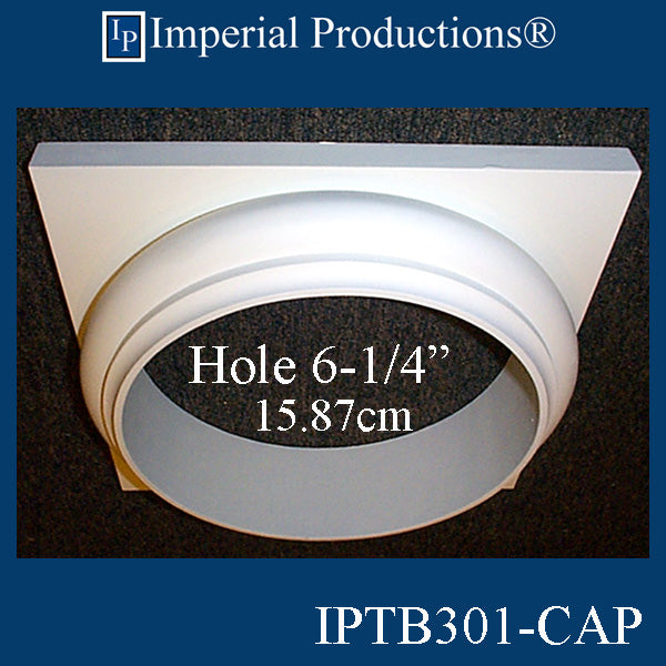 IPTB301-CAP-POL-PK2 Tuscan Capital - Hole 6-1/4" Pack of 2