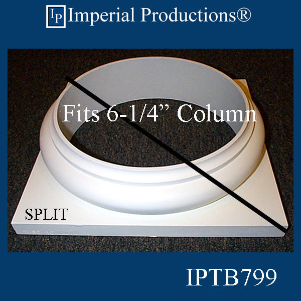 IPTB799-BASE-SPLIT-POL-PK2 Tuscan Base Hole 6" ArchPolymer Pack of 2 Add to Cart for shipping or Free Depot Pickup