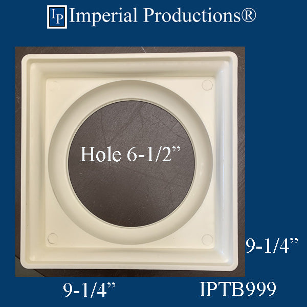 IPTB999-POL-PK4 Tuscan Base - Hole 6-1/2" - Pack of 4