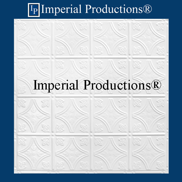 IPVR007-T1-N-F2-PK20 Real Tin Ceiling Nail up Panel White Primed Pack of 20 - Custom Order