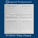 IPVR009-T1-N-F2-PK20 Real Tin Ceiling Nail Up Panel White Primed Pack of 20, Custom Order