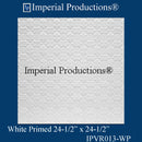 IPVR013-T1-N-F2-PK20 Real Tin Nail Up Panel White Primed Pack of 20 - Custom Order