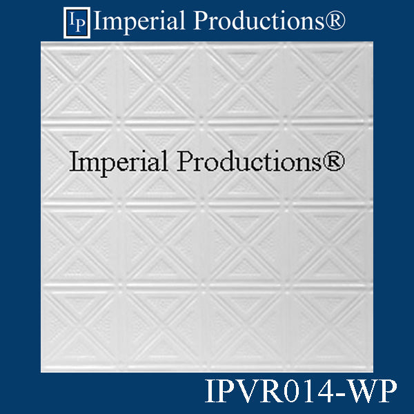 IPVR014-N-WP-PK20 Real Tin Ceiling Nail up Panel White Primed Pack of 20 add to cart for shipping or free depot pickup
