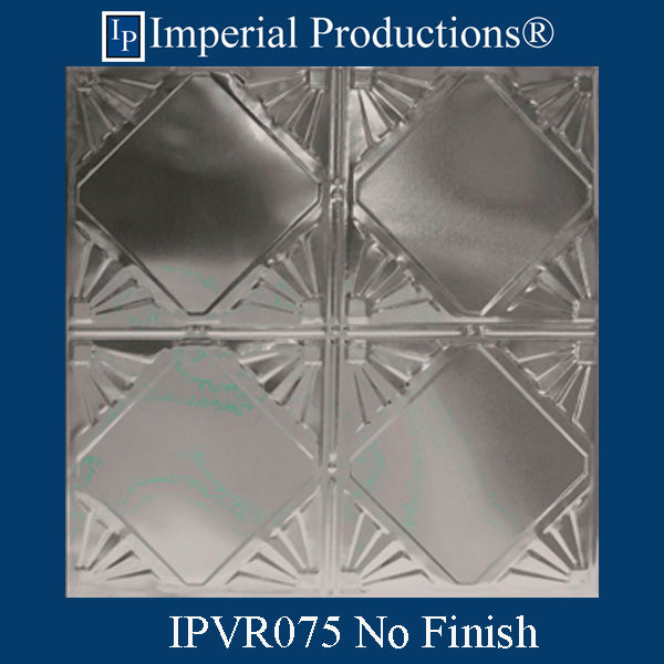 IPVR075-T1-N-F0-PK20 Real Tin Filler Panel Unfinished, Pack 20, Custom Order