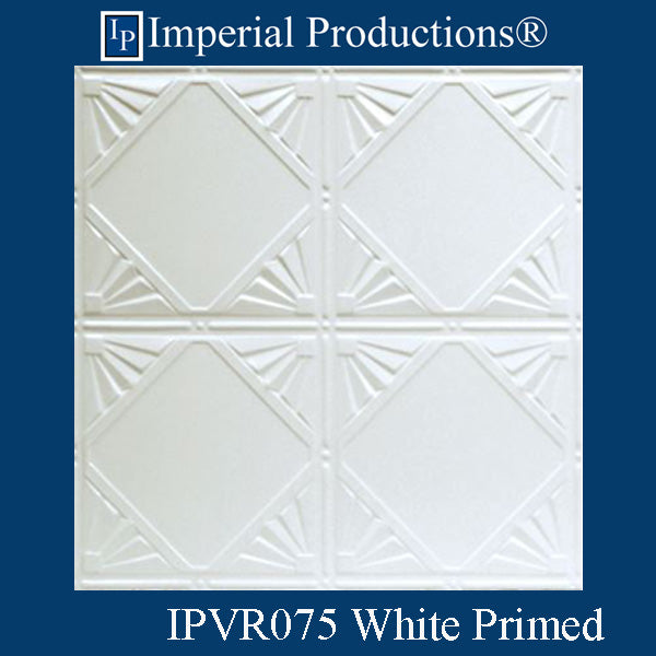 IPVR075-T1-N-F2-PK20 Real Tin Filler Panel White Primed, Pack 20, Custom Order