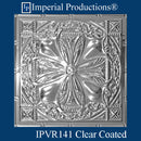 IPVR141-T1-N-F1-PK20 Real Tin Ceiling Nail up Panel Clear Coated Pack of 20 - Custom Order