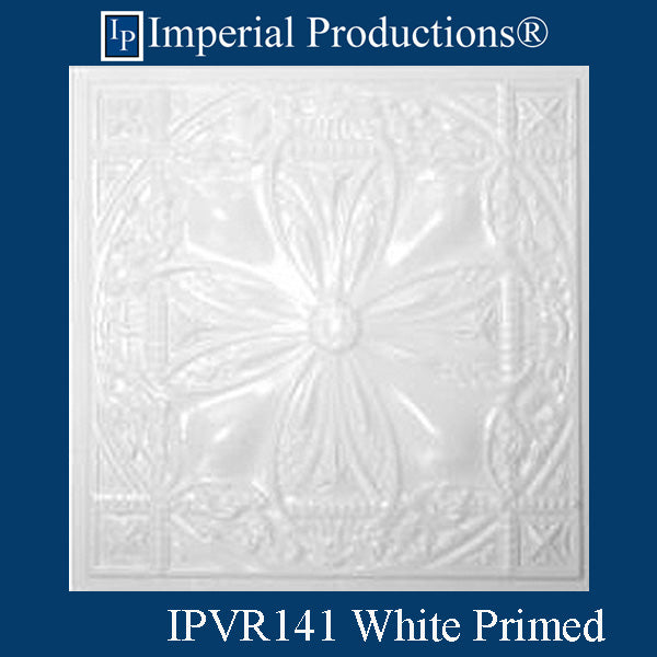 IPVR141-T1-N-F2-PK20 Real Tin Nail Up Panel White Primed Pack of 20 - Custom Order
