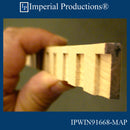 IPWIN91668-MAP Dentil Panel Mold Maple 3/4" x 3/8" x 8 Feet, each