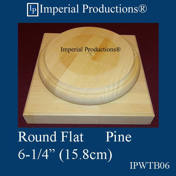 IPWTB06-WPN-PK2 Tuscan Base Top Flat 6-1/4", White Pine Add to Cart for Shipping or Free Depot Pickup