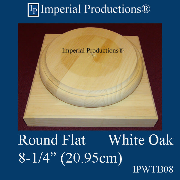 IPWTC08-CAP-WOK-PK2 Tuscan Capital Flat 8-1/4" White Oak Pack of 2, add to cart for shipping or Free Depot Pickup (Copy)