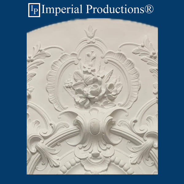 IPMED165-POL Victorian Medallion 45-1/4" (115cm) ArchPolymer