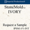 StoneMold Finish IVORY Interior Series 1 Sample