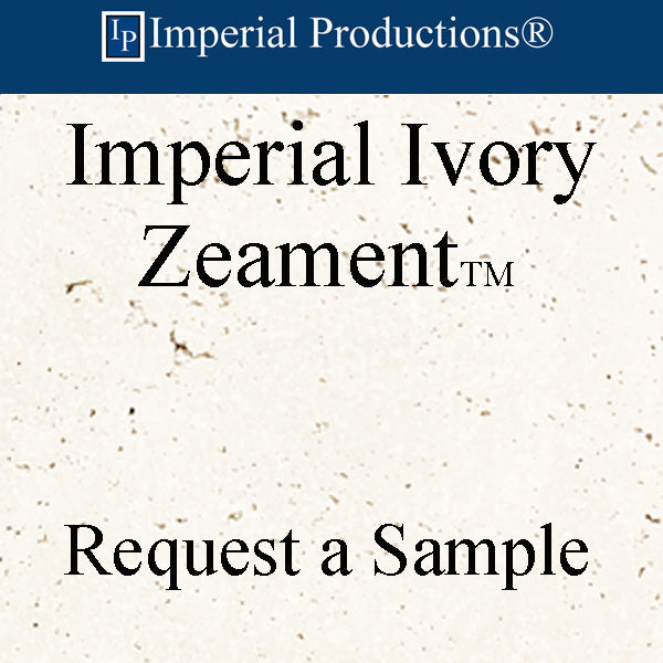 IPFPFINISH-Z2 Zeament Sample Imperial Ivory