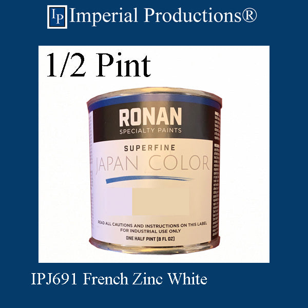 IPJ691-HP Ronan Japan Colors French Zinc White Half Pint (8oz) (236ml) Add to Cart for shipping or Free depot pickup
