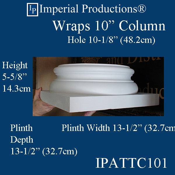 IPATTC101 wraps 10" column