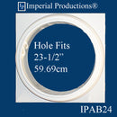 IPAB24-APOL-PK2 Attic Base Hole 23-1/2" ArchPolymer pack of 2