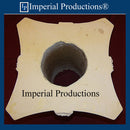 IPCPROC500-GRG Roman Corinthian Capital Bottom Circle 9" GRG-NeoPlaster