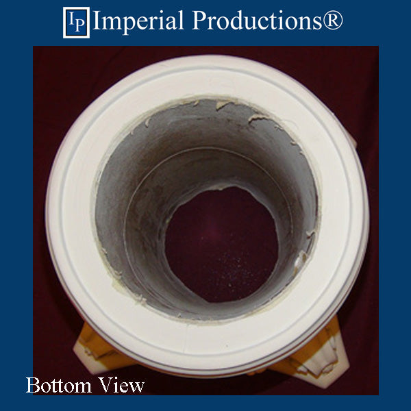 IPCPROC501-GRG Roman Corinthian Capital Bottom Bell 10" GRG-NeoPlaster