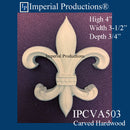 IPCVA503-HMAP-PK4 Fleur De Lis Applique Pack 4
