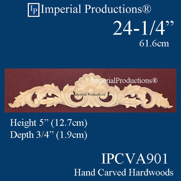 IPCVA901-HMAP-PK1 Applique Center Hard Maple 24-1/4" Each