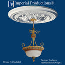 IPDP100H-POL Acanthus Medallion 26-1/2" (67.3cm) ArchPolymer