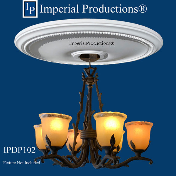 IPDP102 medallion with chandelier