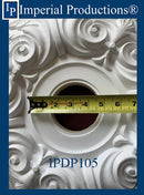 IPDP105-POL Acanthus Medallion 32-1/2" (82.5cm) ArchPolymer
