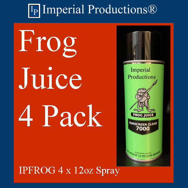 Frog Juice UV Protector 12 Ounce Spray 4 Pack