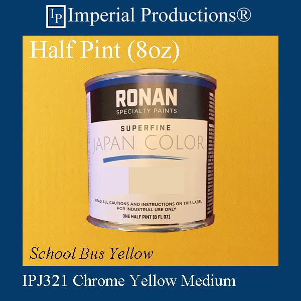 IPJ321-HP Ronan Japan Chrome Yellow Half Pint (8oz) 284ml