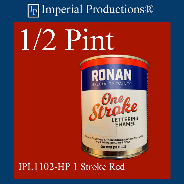 IPL1102 Red Enamel 1/2 Pint
