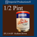 IPL114 Medium Brown Half Pint