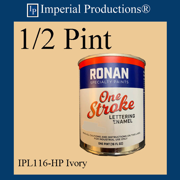 IPL116-HP Ivory Half Pint