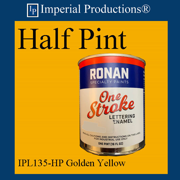IPL135 Golden Yellow Half Pint