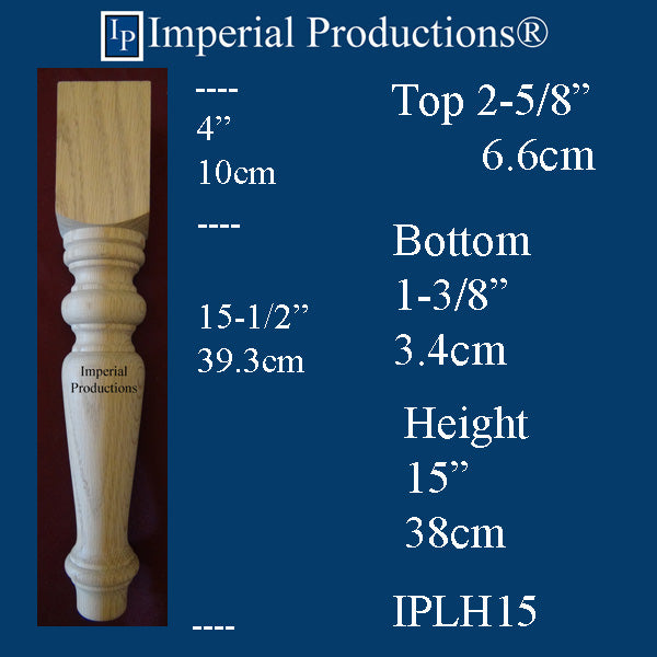 IPLH15-HMAP-PK4 Hard Maple Pack of 4