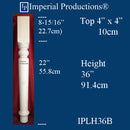 IPLH36B Leg / Kitchen Post