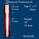 IPLH36B Leg / Kitchen Post