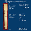 IPLR36A Fluted Leg