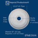 IPMED106 medallion drawing