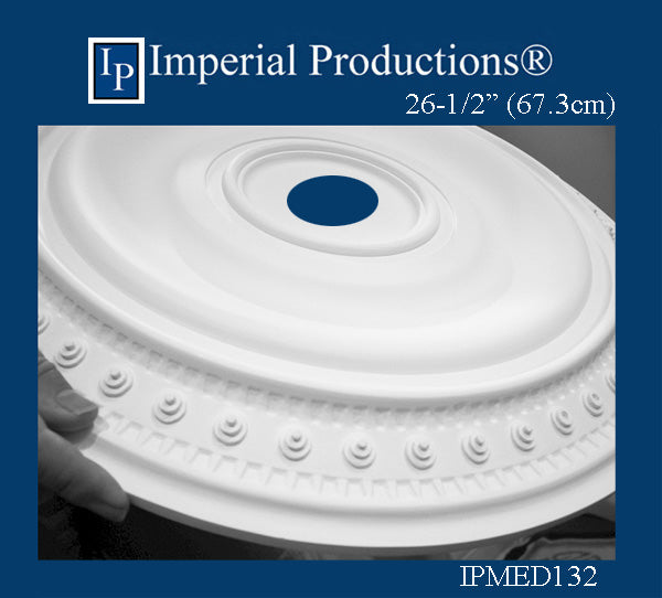 IPMED132 medallion 26-1/2 inches