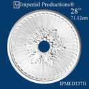 IPMED137H-POL Victorian Medallion 28" (71.12cm) ArchPolymer